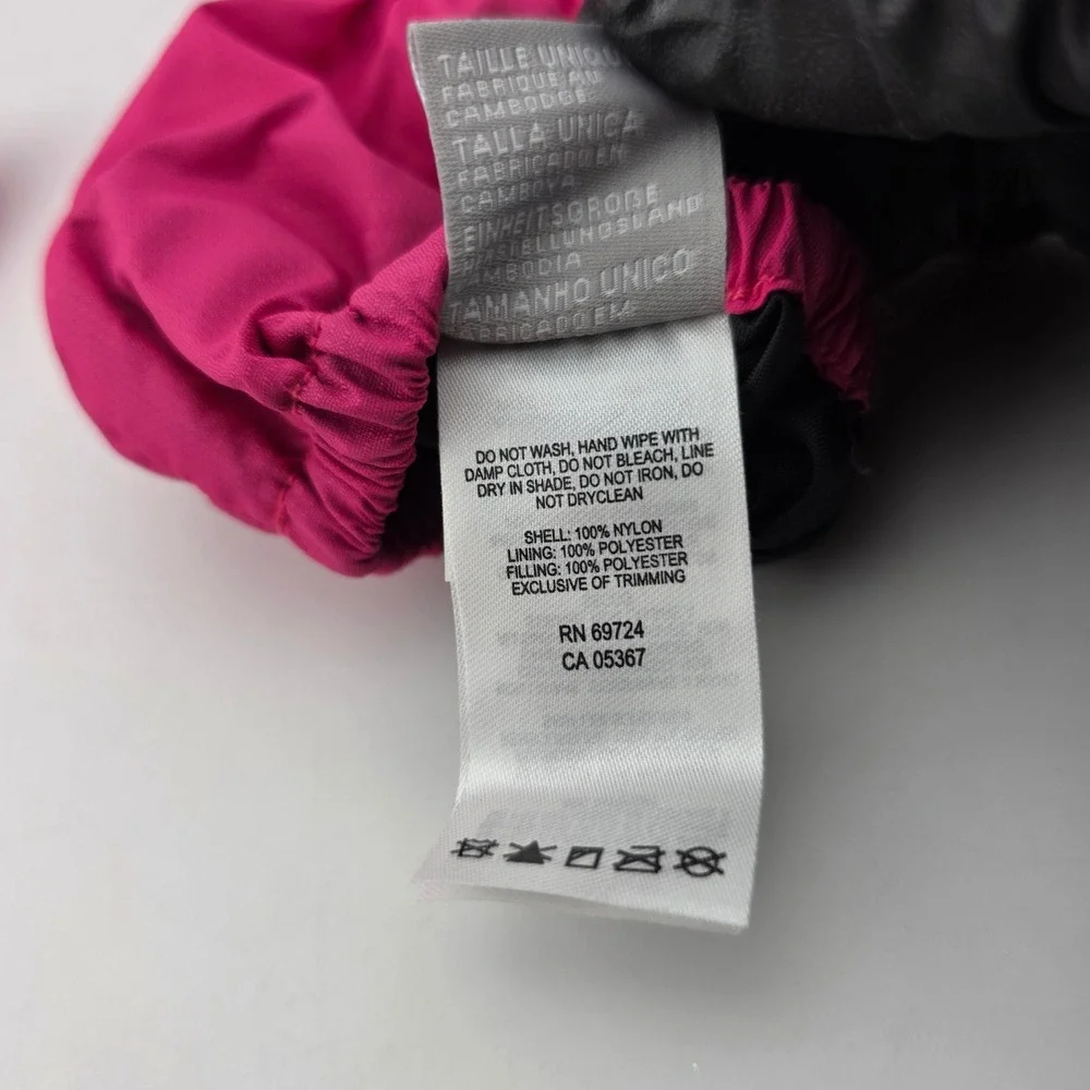 Columbia Mittens Insulated Pink O/S Elasticized Snow Gear Outdoor Warmth